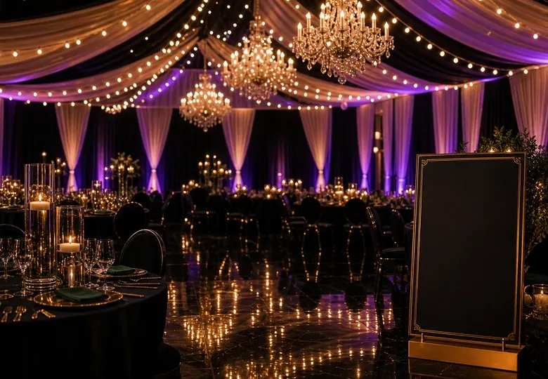 Lighting and ambiance setup